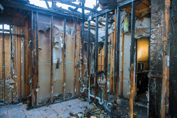 Professional Fire Damage Removal technician working in Bridgeton, MO